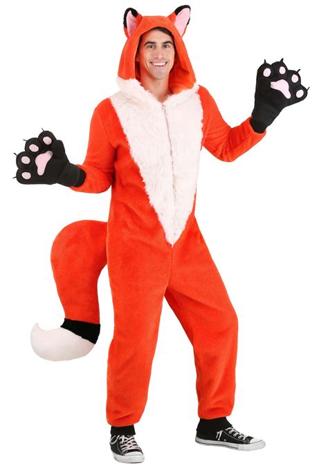 fox costume gloves